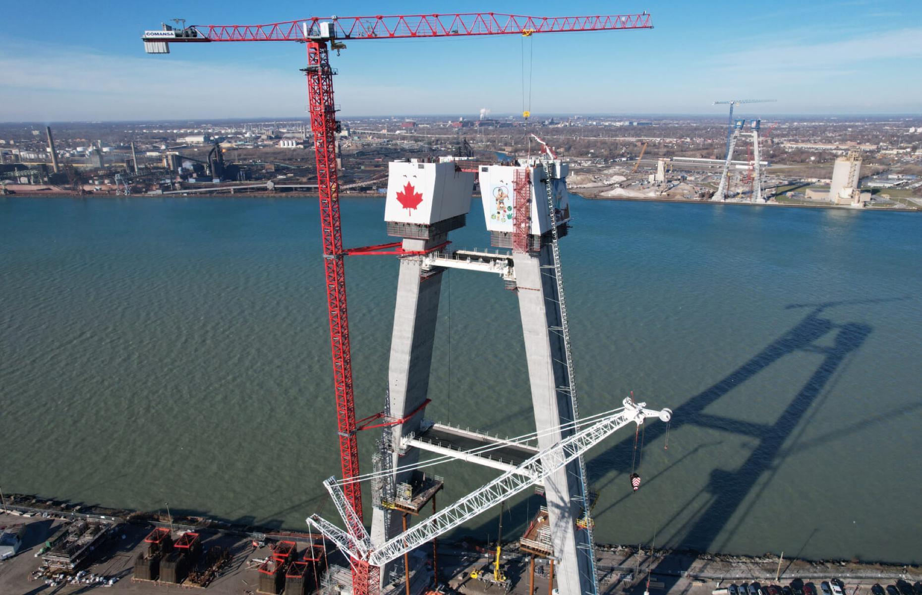 Gordie Howe International Bridge, Ontario: $6.4 billion 
